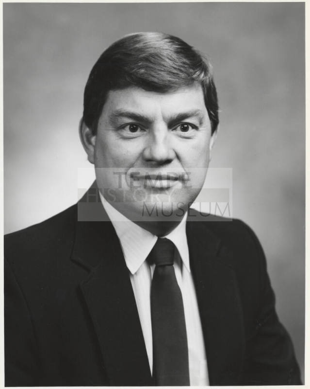 Photo Portrait of Police Chief Dave Brown.