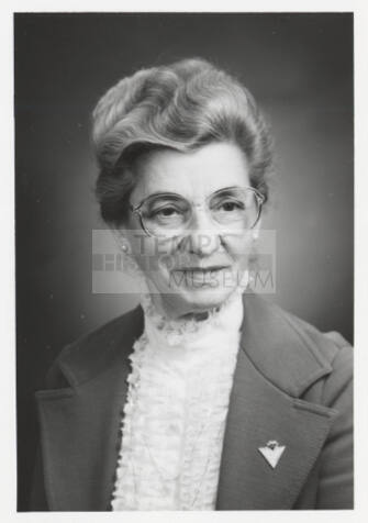 Photograph of Virginia Thompson, City Clerk.