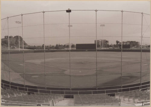 Photo of Diablo Stadium Behind Home Plate.
