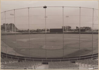 Photo of Diablo Stadium Behind Home Plate.