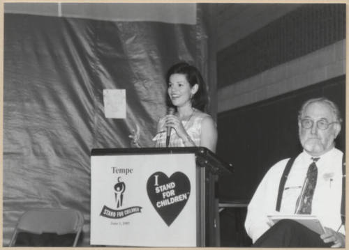 Photo of Stand for Children event.