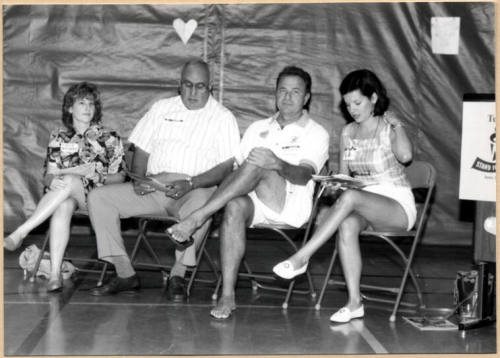 Photo of Councilman Arredondo seated with Stand For Children event participants.