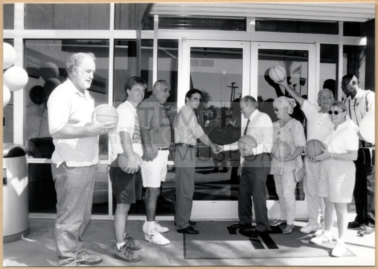 Photo of Escalante Community Center Dedication with Mayor Giuliano and City Council.