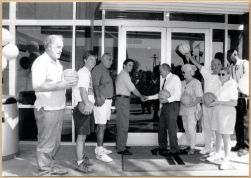 Photo of Escalante Community Center Dedication with Mayor Giuliano and City Council.