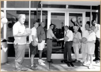 Photo of Escalante Community Center Dedication with Mayor Giuliano and City Council.