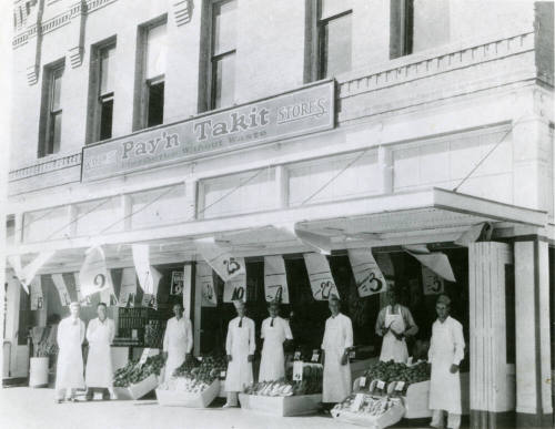 OS-219   Pay 'n Takit Stores-5th St. and Mill Ave