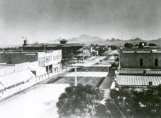 OS-238   Northerly View of Downtown Tempe from 5th St. and Mill