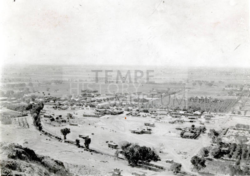 OS-236   View of  San Pablo, looking southeast from Tempe Butte