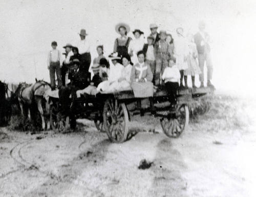 OS-257A   Horse Drawn Wagon for Hay Rack Ride