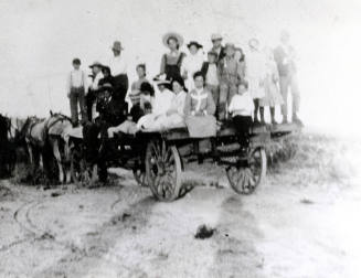 OS-257A   Horse Drawn Wagon for Hay Rack Ride