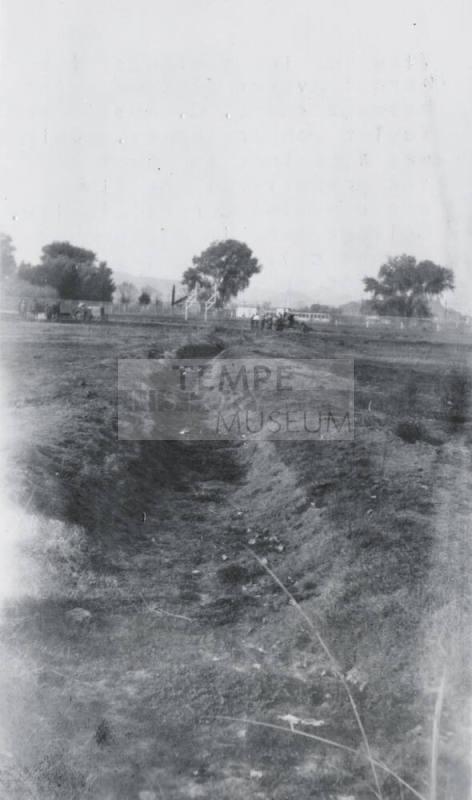 Irrigation Ditch on Corbell Family Farm