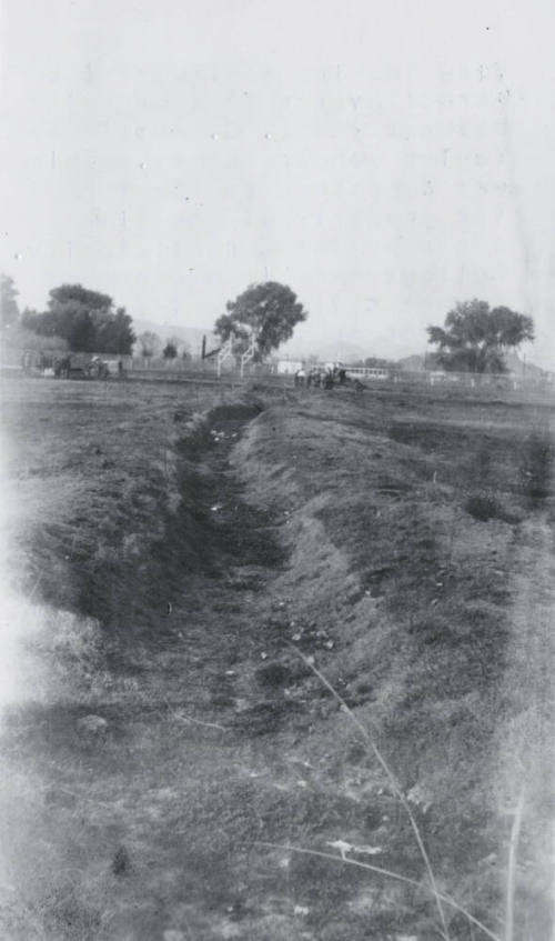 Irrigation Ditch on Corbell Family Farm