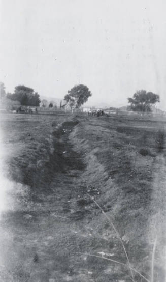 Irrigation Ditch on Corbell Family Farm