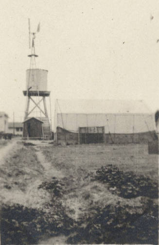 Tent House and Water Tower on Casner Ranch
