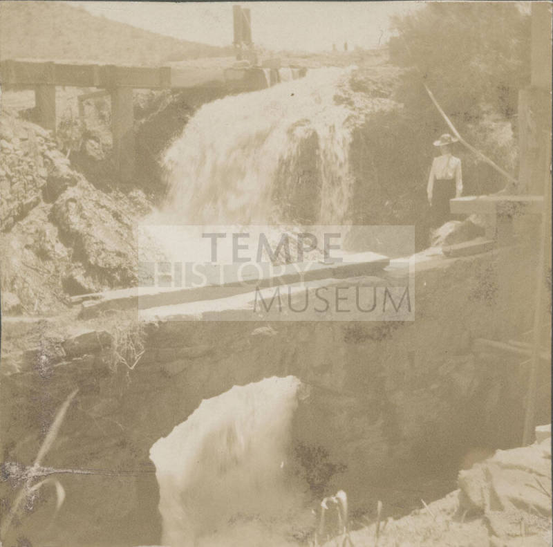 Waterfall at Hayden Flour Mill