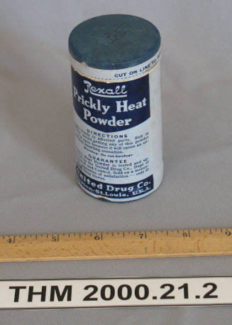 Box of Rexall "Prickly Heat Powder"