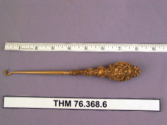 Art nouveau silver buttonhook