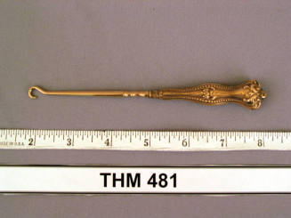 Sterling silver buttonhook