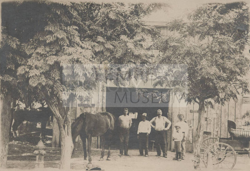 T.J. Parry's Blacksmith Shop on Mill Ave, Tempe, Arizona