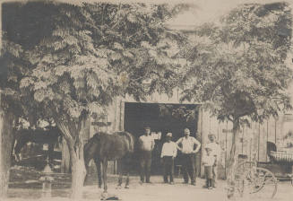 T.J. Parry's Blacksmith Shop on Mill Ave, Tempe, Arizona