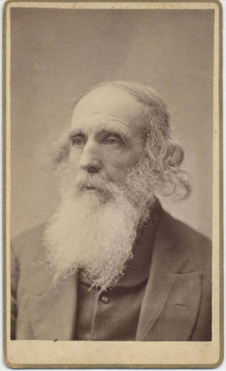 Shoulder, Man, Long White Beard and Hair