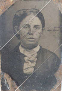 Portrait of Woman in Ruffled Blouse