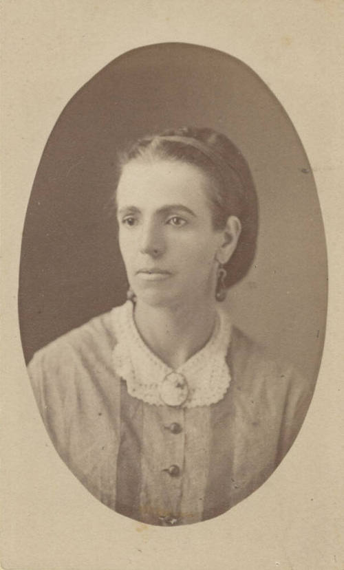 Shoulder, Woman, Neck Pin and Light Top