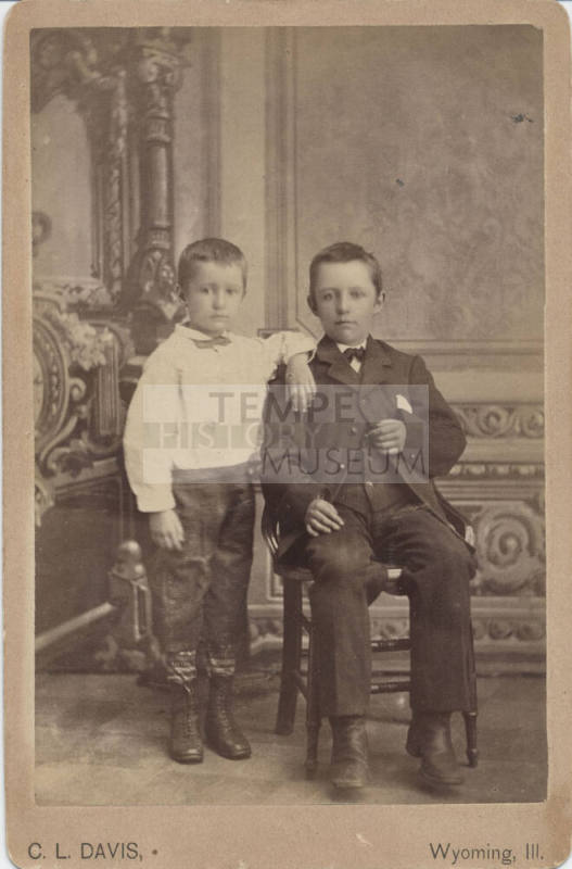 Children at Home, School Uniforms