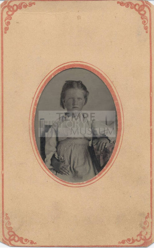 Waist, Child, Plain White Dress