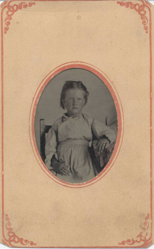 Waist, Child, Plain White Dress