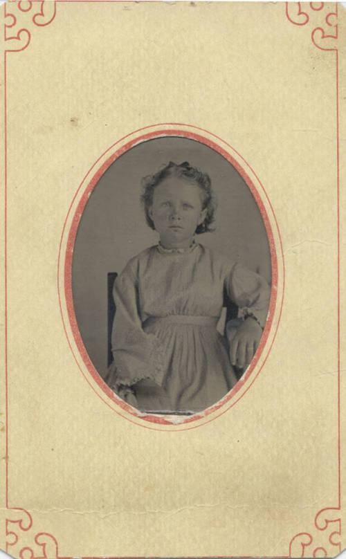 Waist, Child, Plain White Dress