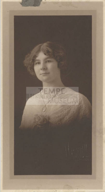 Bust, Woman, Lace Dress and Locket