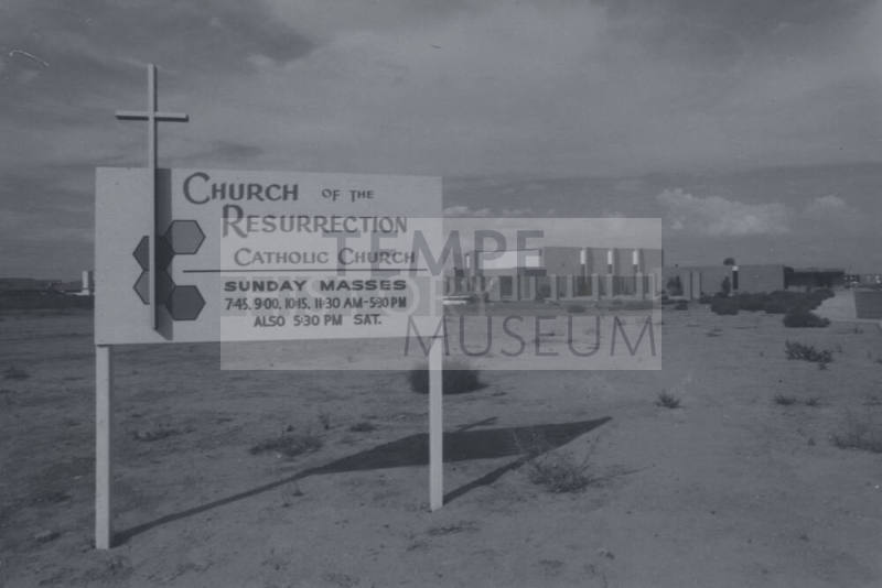 Resurrection Catholic Church - 3201 Evergreen Road, Tempe, Arizona