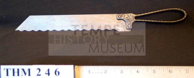 Set of 6 silverplate knives