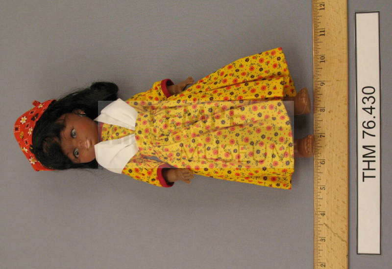 Doll, 1860s African-American Girl