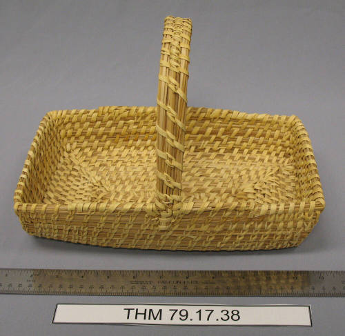 Tohona O'Odham Basket With Handle