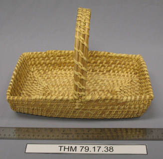 Tohona O'Odham Basket With Handle