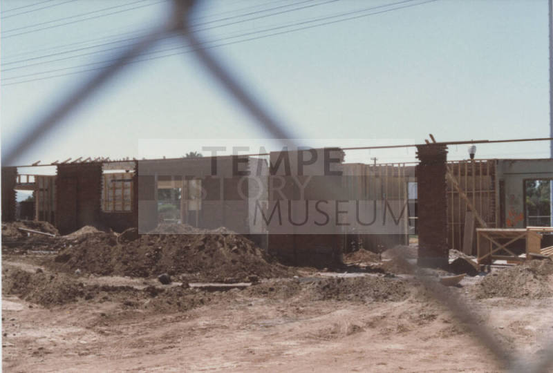Reconstruction of the Tempe Train Depot