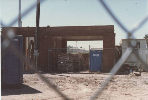 Reconstruction of the Tempe Train Depot
