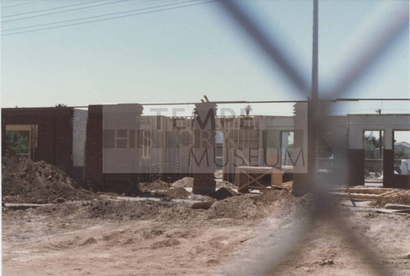 Reconstruction of the Tempe Train Depot