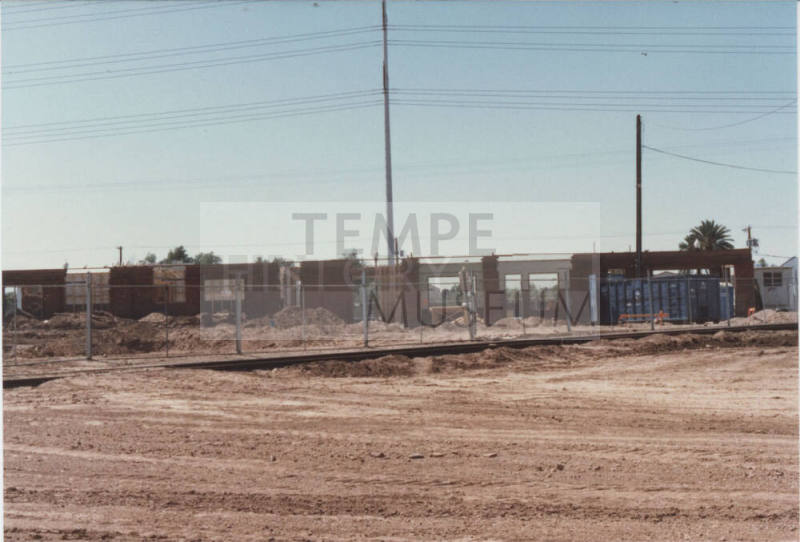 Railroad Tracks at Tempe Train Depot