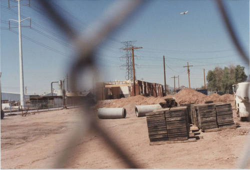 Building Materials at Tempe Train Depot