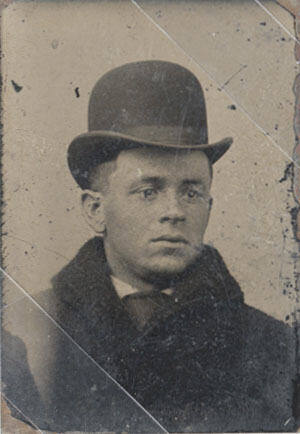 Portrait of Man in Overcoat