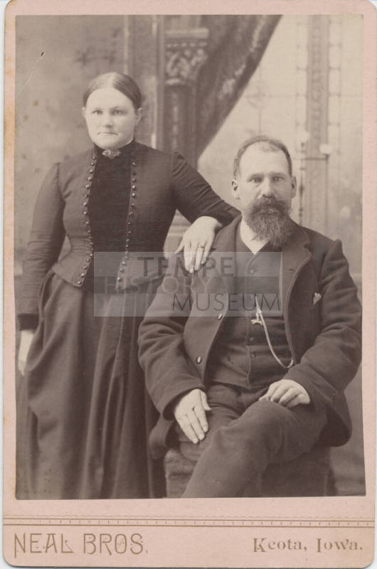 Couple's Portrait, Dark Clothing