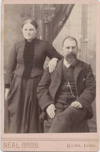 Couple's Portrait, Dark Clothing