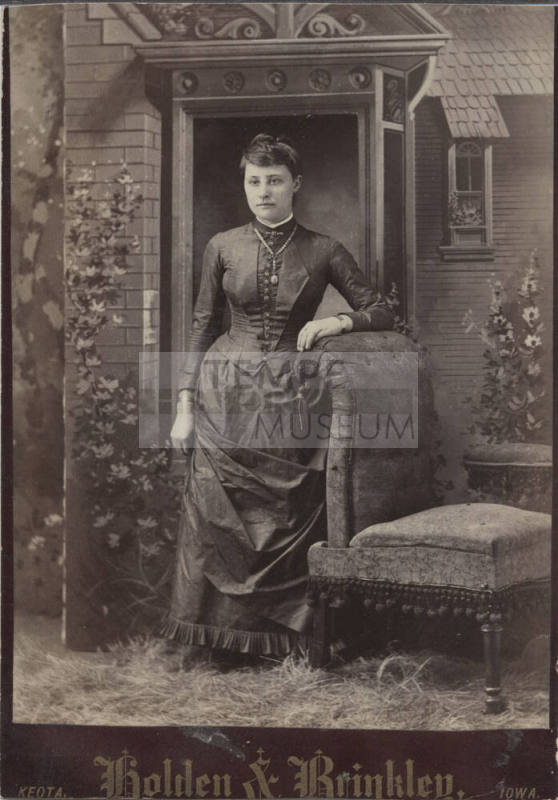 Standing Woman, House Back Drop