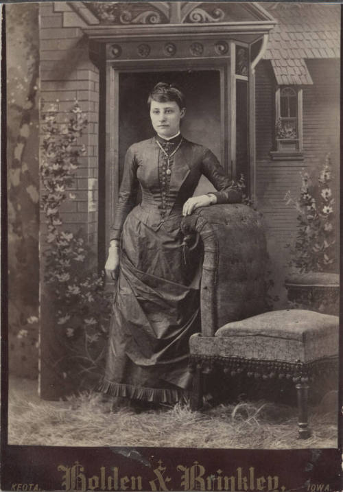 Standing Woman, House Back Drop