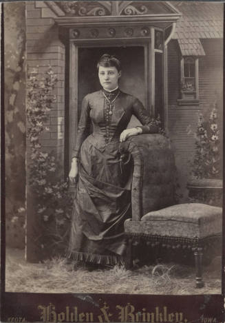 Standing Woman, House Back Drop