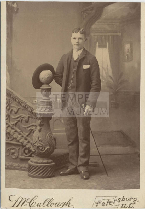 Standing Man, House Backdrop