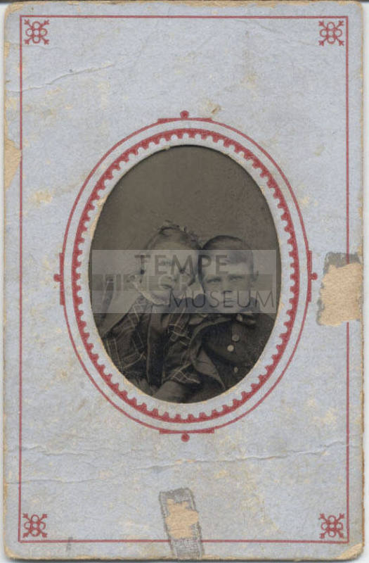 Portrait of Boy and Girl
